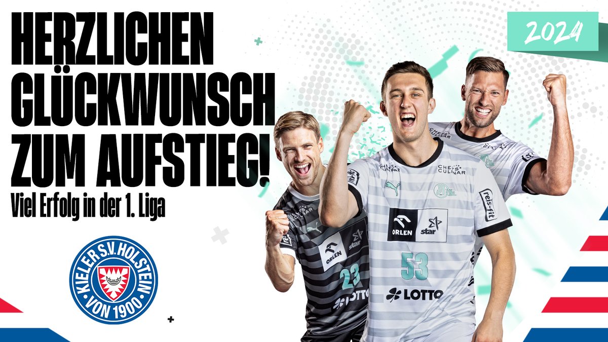 Holstein hat's gepackt! 'Heute ist ein historischer Tag für den Kieler Sport', gratuliert THW-Geschäftsführer Viktor Szilagyi den Nachbarn von @Holstein_Kiel zum Aufstieg in die @Bundesliga_De . Mehr Infos 👉 brnw.ch/21wJGS0... #WirSindKiel #KielAhoi