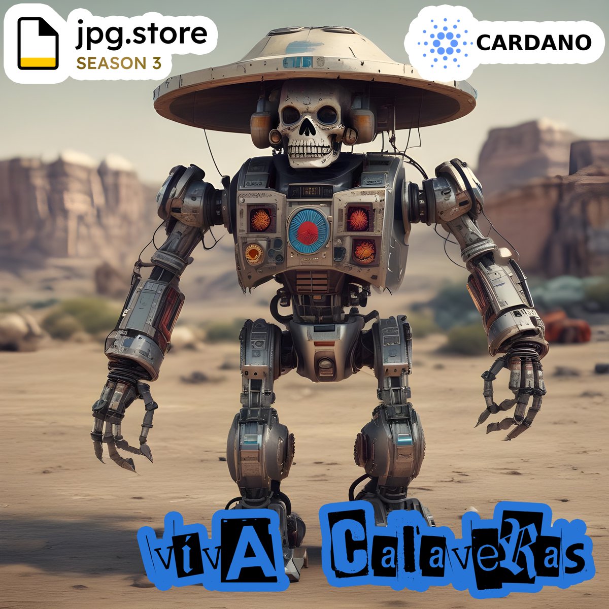 Viva Calaveras on Cardano via jpg.store ! These NFTs can be redeemed for a signed 3D printed K-SCOPES® Trading Card.

Proto
jpg.store/listing/226770…

#cardano #ADA #CardanoNFT #NFT #vivacalaveras #calaveras #kscopes #tradingcards #3dprinting #AI #AImusic