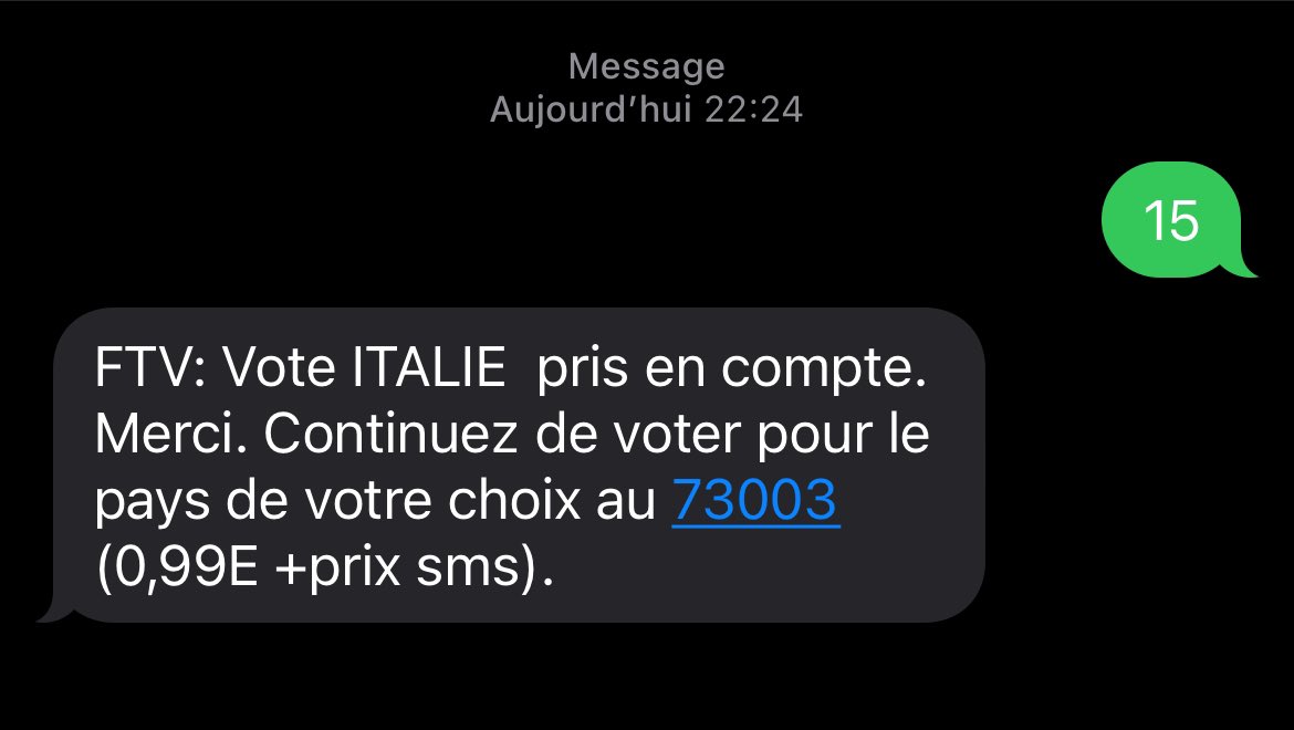 Fabien Landron (@fabienland) on Twitter photo Mon vote pour la meravigliosa <a href="/angelinamango_/">angelinamango</a> évidemment ! 🇮🇹🇪🇺❤️ #Eurovision2024 #esc2024 #escita Mon vote pour la meravigliosa <a href="/angelinamango_/">angelinamango</a> évidemment ! 🇮🇹🇪🇺❤️ #Eurovision2024 #esc2024 #escita