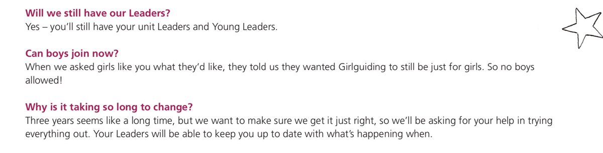 @TheTinMenBlog The UK has Girlguiding and Scouts. One is exclusive, the other inclusive.

I’m all for gender specific institutions/ spaces, I’m just not for the egregious hypocrisy in arguments used to advocate for the removal of male only spaces.
