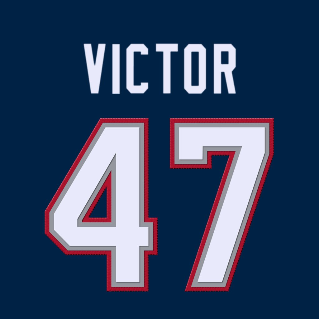 New England Patriots DB Mikey Victor (@mikeyvictor2) is wearing number 47. Last assigned to Matthew Wright. #NEPats