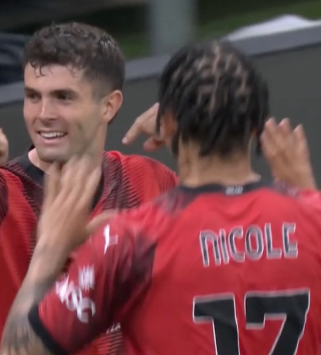 @acmilan @pumafootball Over the line for Christian Pulisic to get that second goal, and it's another top night for him #USMNT x.com/acmilan/status…