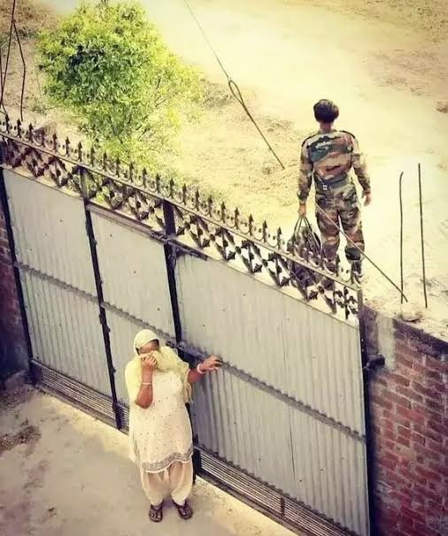 Maa, You're my Sweetest Hello, and My Hardest Goodbye!! #IndianArmy 🇮🇳 #MothersDay #mothersday2024 #sundayvibes