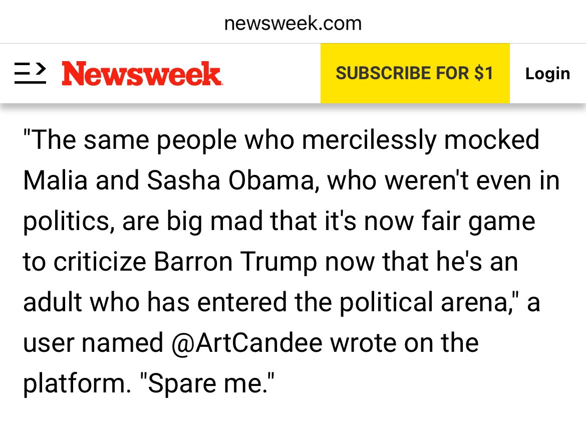 Thanks for the nod, Newsweek! 🙏
