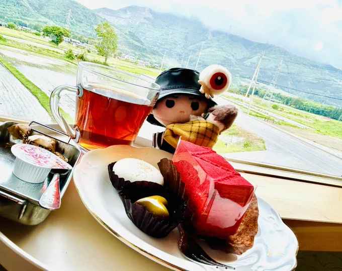 移転したちょこ屋さん、随分と山にきたもんだ。ひさびさだけど相変わらずおいしい