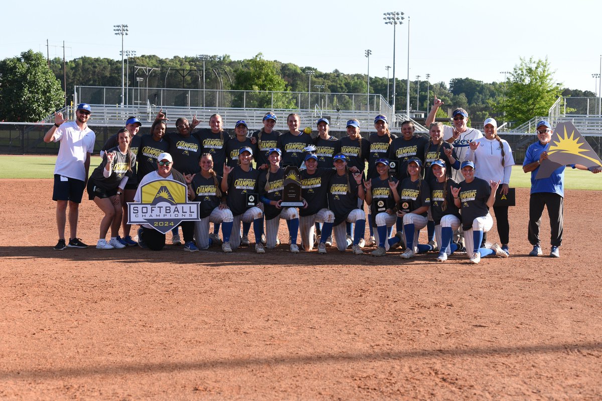 This team. This moment. This trophy. 💚💙

#WingsUp | #ASUNSBChampionship