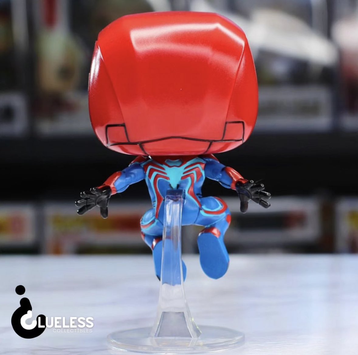 Now arriving! The EE exclusive Velocity Suit Spider-Man Funko POP! Thanks @clueless.collectibles ~ #SpiderMan #SpiderMan2 #FPN #FunkoPOPNews #Funko #POP #POPVinyl #FunkoPOP #FunkoSoda