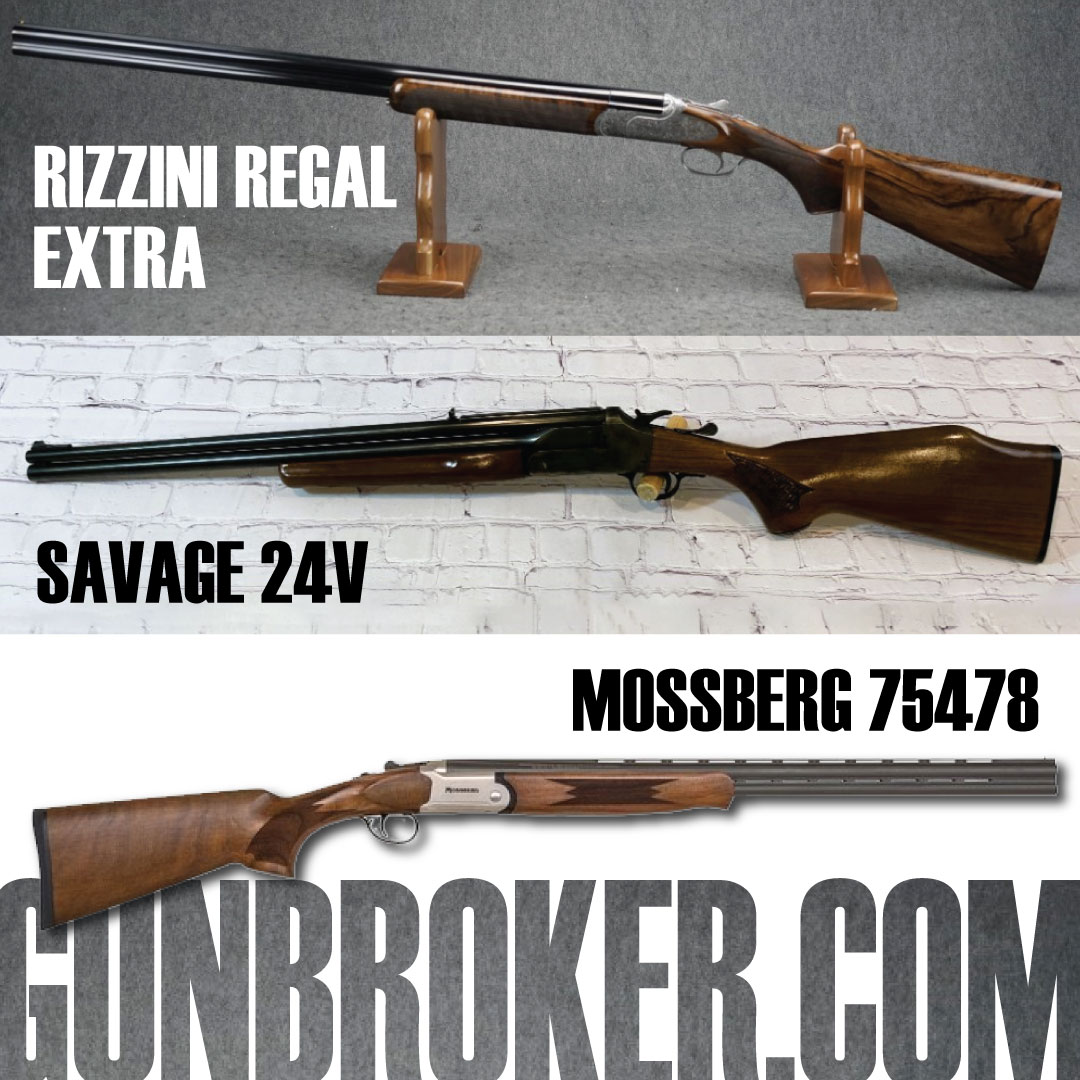 Which one would you choose?
.
Browse Listings for Over Under Shotguns: bit.ly/3Zg13PP
.
#GunBroker #secondamendment #shotgun #overundershotguns