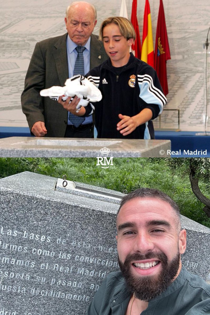 Hace 20 años, Dani Carvajal puso la primera piedra de la Ciudad Real Madrid.

El resto es historia ✨