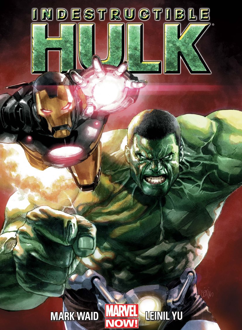 Indestructible Hulk #2 Cover - Art by Leinil Yu #Hulk #IronMan #MarvelNOW #MarvelComics