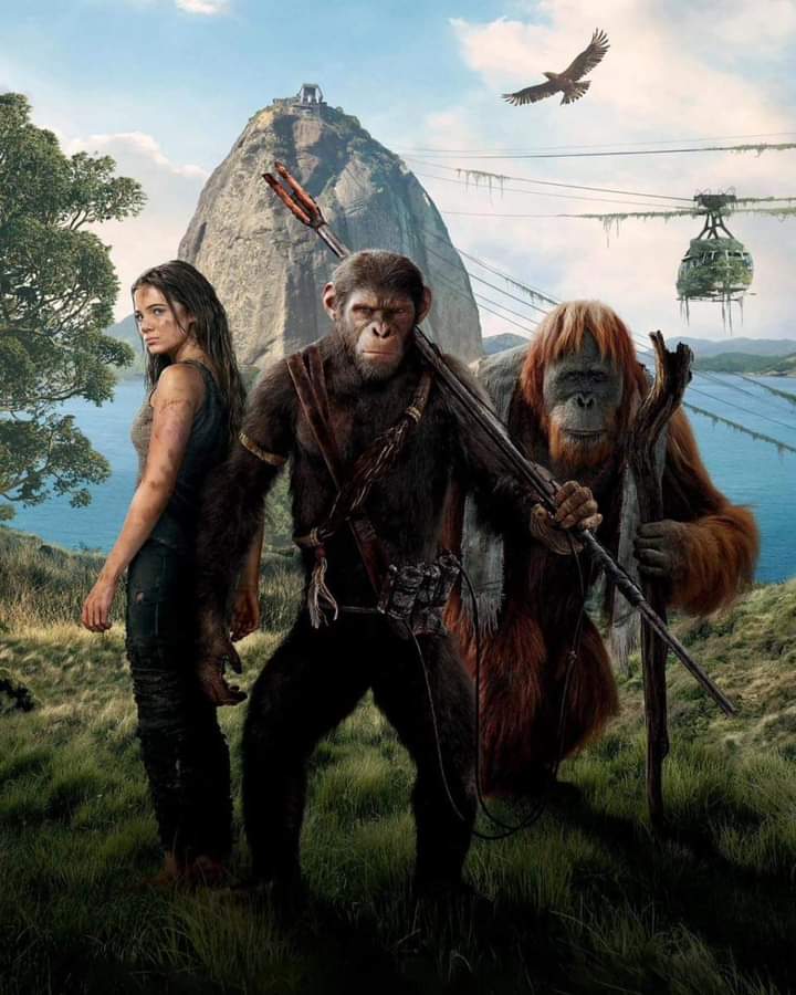 A 9-movie saga is planned for #PlanetOfTheApes reboot.🦍