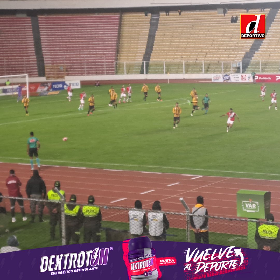 #TorneoClausura
⏱️58 | #TheStrongest  1 - 1 #NacionalPotosí