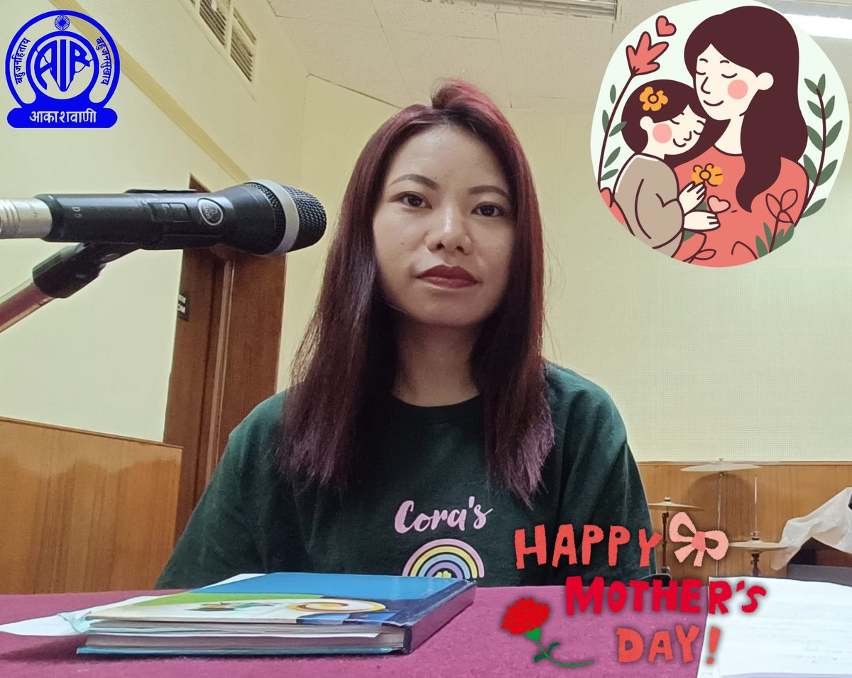 On the occasion of Mother's Day listen to a special message titled 'Testimony of my Mother' by Ms. Kebomaang Chang, in the Chang dialect programme today 12th May, 2024 at 09:05 hrs #AkashvaniKohima. #MothersDay #HappyMothersDay