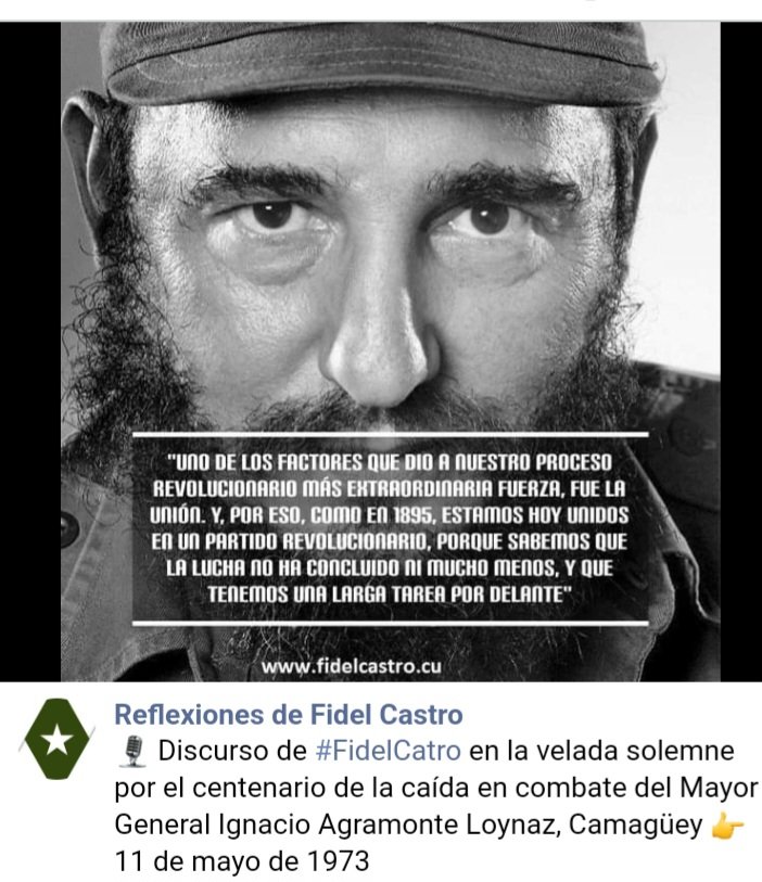 #FidelPorSiempre #LatirXUn26Avileño #10AñosHaciendoFuturo @AlfreMenendez @CarmenJosefaMa3 @centrofidel @Conavil_ECM @BTJConavil @dayamisobrado @MariposaAvilena