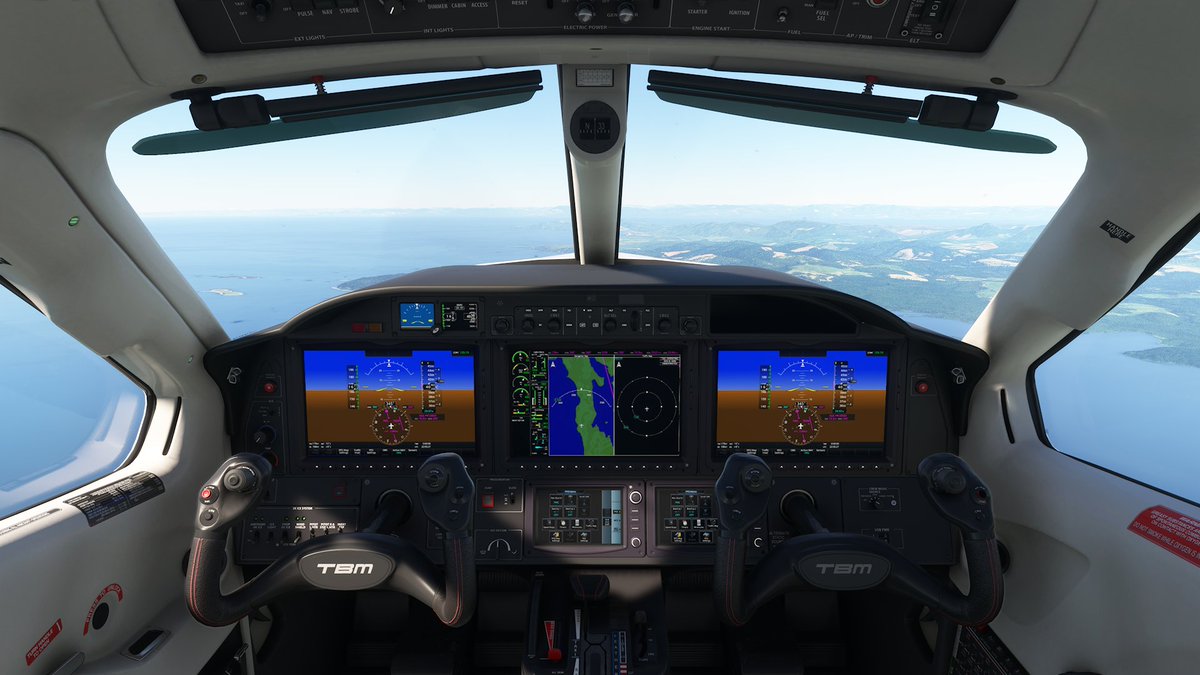 Adk0n77's tweet image. Flying up the US West Coast. Trying to get to 500 flight hours in @MSFSofficial. Only 3.51 HRS remaining.

LEG 44: ASTORIA, QUILLAYUTE - SEATTLE, WA
AIRCRAFT: DAHER TBM
DISTANCE: 162 NAUTICAL MILES 
TIME: 51 MIN
2.66 HRS to go!
#VirtualPhotography #MSFS20