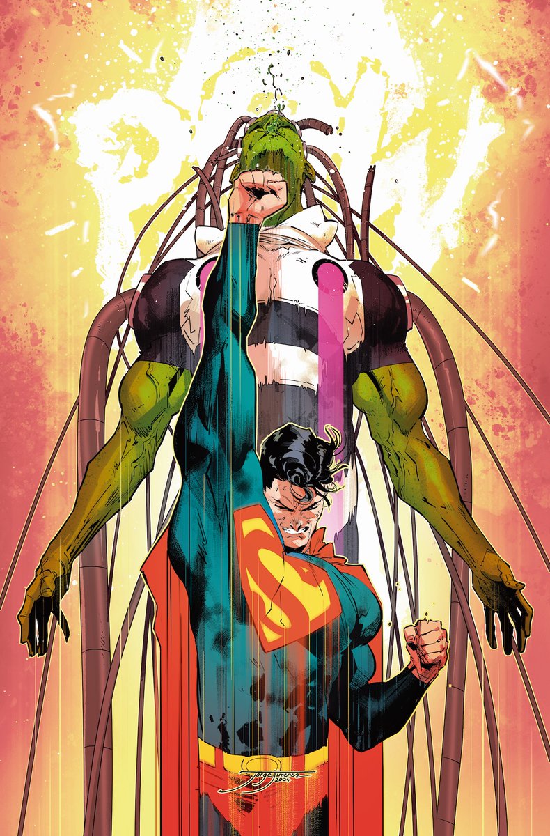 Superman vs Brainiac by Jorge Jimenez