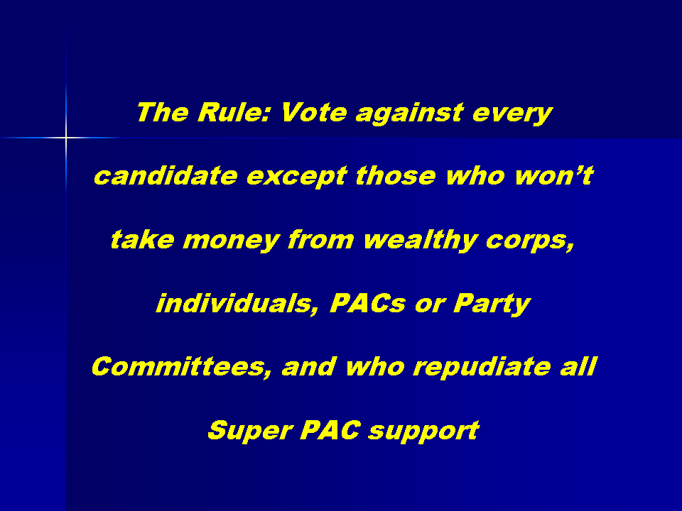 .#DumptheCorruption. Following the attached rule will get them all out‼️💯
