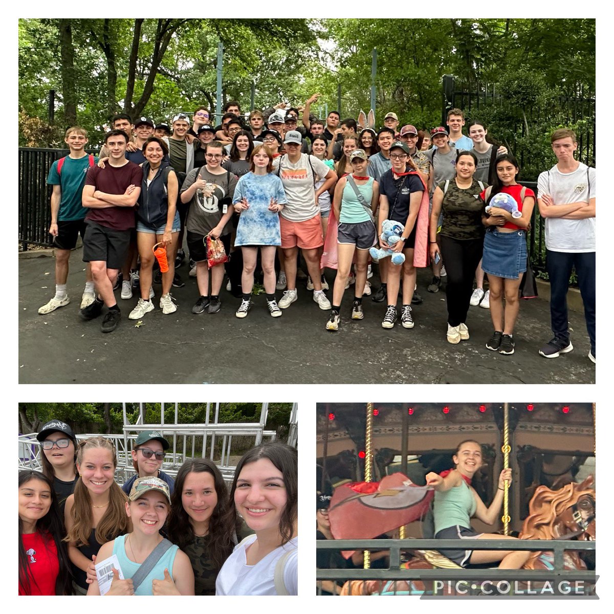 Our Annual AFJROTC trip to Six Flags is in the books and a fun time was had by all. AFJROTC truly is more than just a class..it’s family! @Marcus_HS @MarcusRedNation @MHS9th