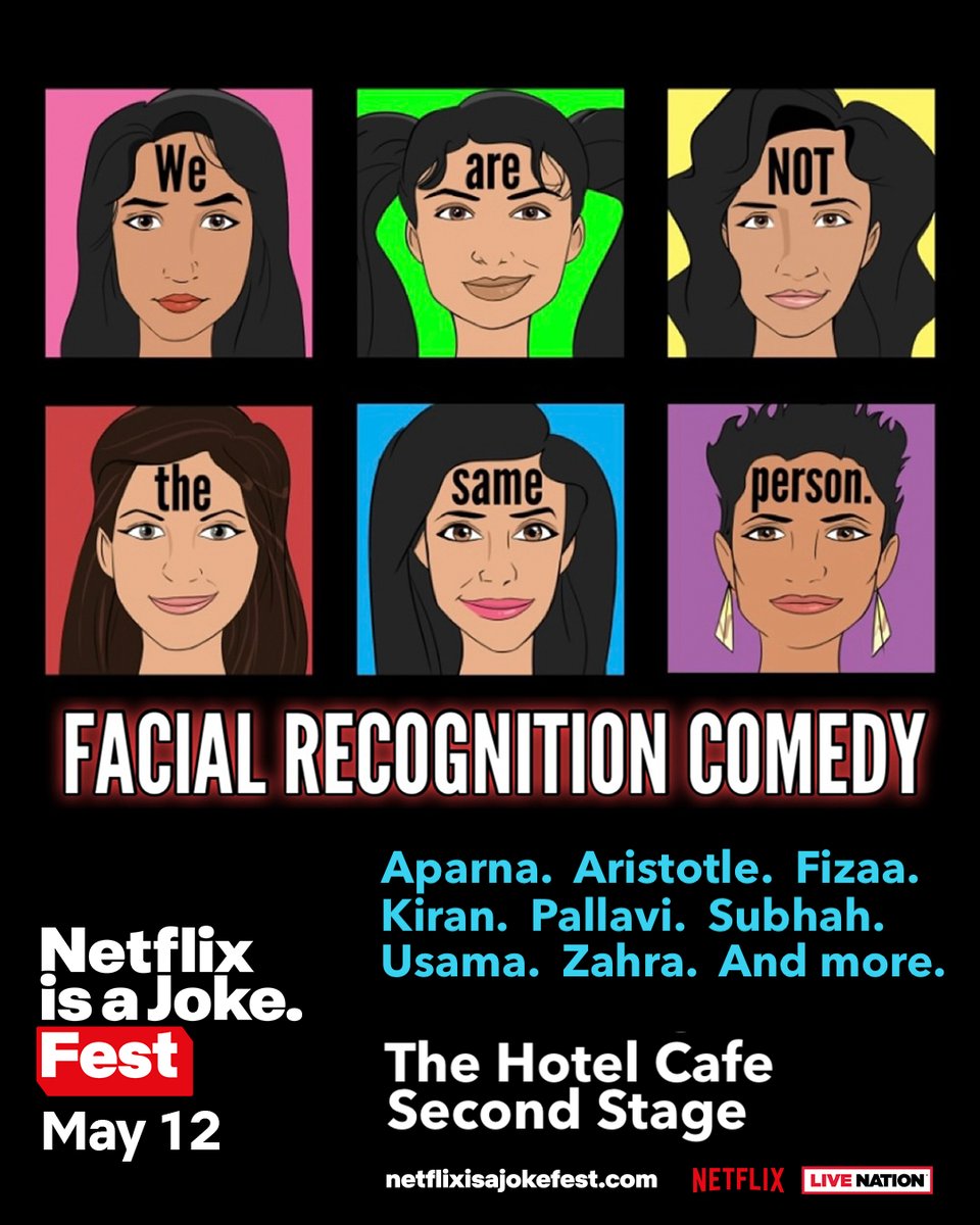 LA! You might have missed the aurora borealis but you won't need to have FOMO for @FacialRecComedy's Netflix is a Joke show tomorrow featuring headliners from Netflix, Saturday Night Live, and more! new.hotelcafe.com/event/netflix-…