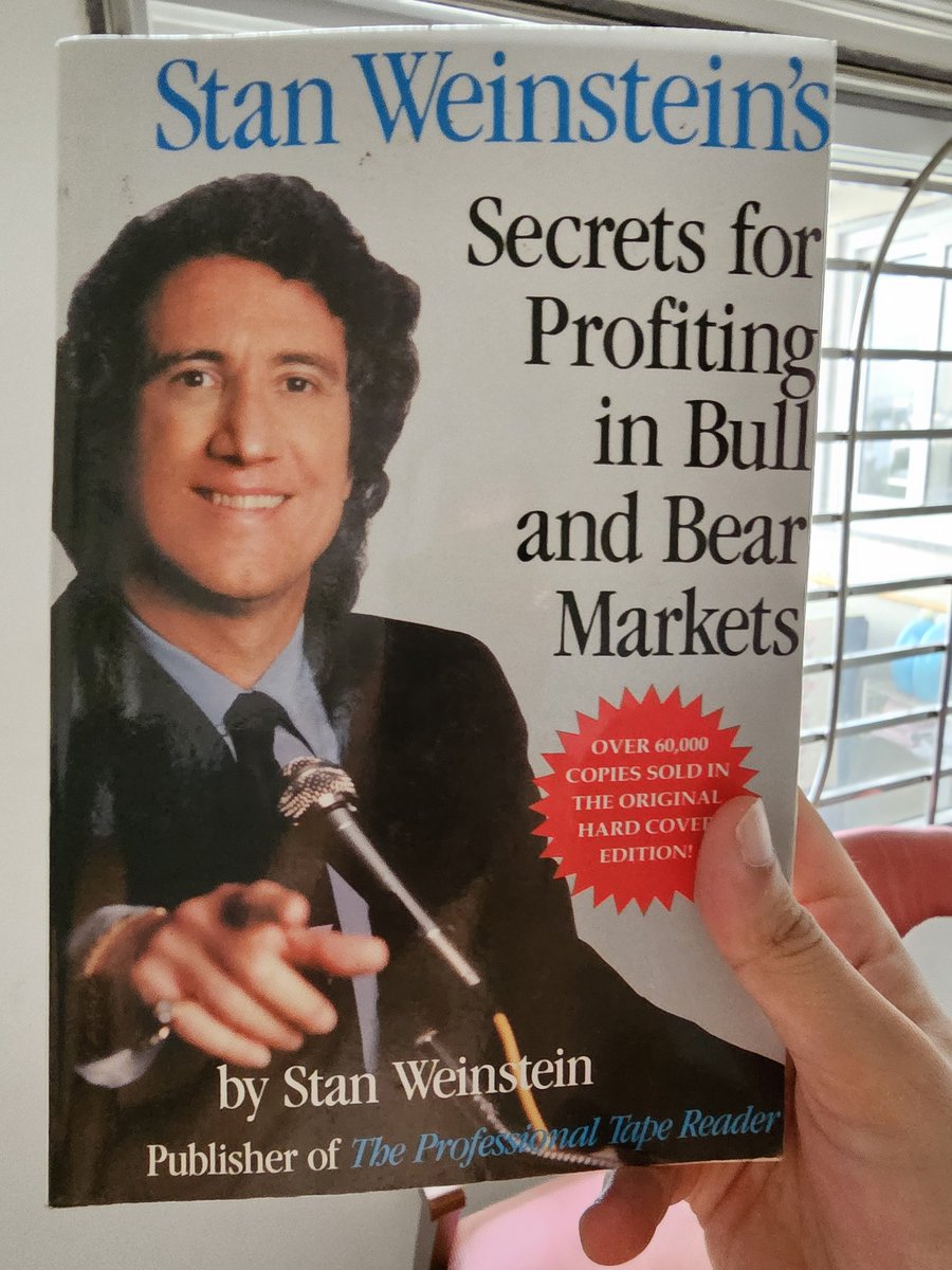 sss26888's tweet image. Starting the Sunday revisiting the classic - the best book I have found to understand markets. This book completely changed my approach to investing and treading down the path of consistent profitability.

@SandeepMall Do read this 😊

#StanWeinstein #stockmarkets
