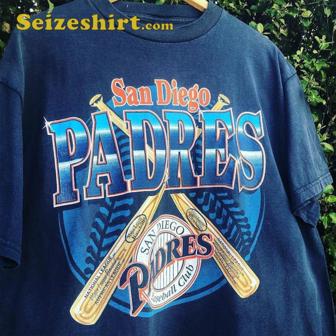 Vintage 90s San Diego Padres Shirt 
seizeshirt.com/sports-lover-m… 
#SanDiegoPadres #Padres #LetsGoPadres #LADvsSD #MLB #Baseball #Trending #Seizeshirt