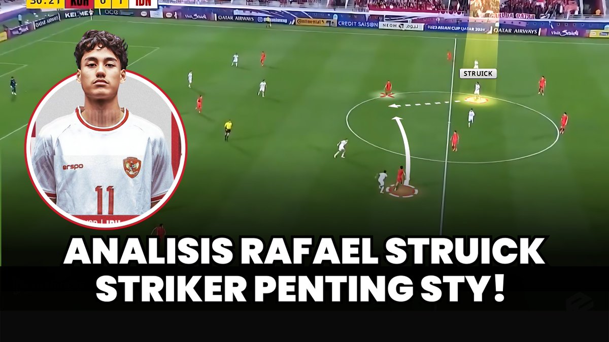 [VIDEO TERBARU]

Ada atribut tambahan yg jadi syarat STY untuk strikernya. Tidak hanya cetak gol, namun atribut ini penting yg membuat Struick jadi pilihan utama meski di situ ada Sananta. 

#Blibli <a href="/bliblidotcom/">Blibli</a>
Let's go kita bahas