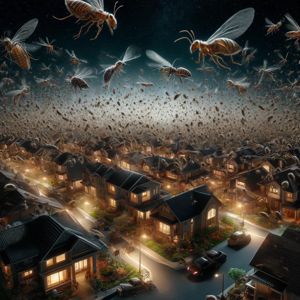 007bugman's tweet image. 🚨 Formosan termite swarm season is here! As temperatures rise, watch out for swarmers and mud tubes. Protect your home from these voracious pests with regular inspections and preventative measures. 🏠🐜 #TermiteAlert #HomeMaintenance