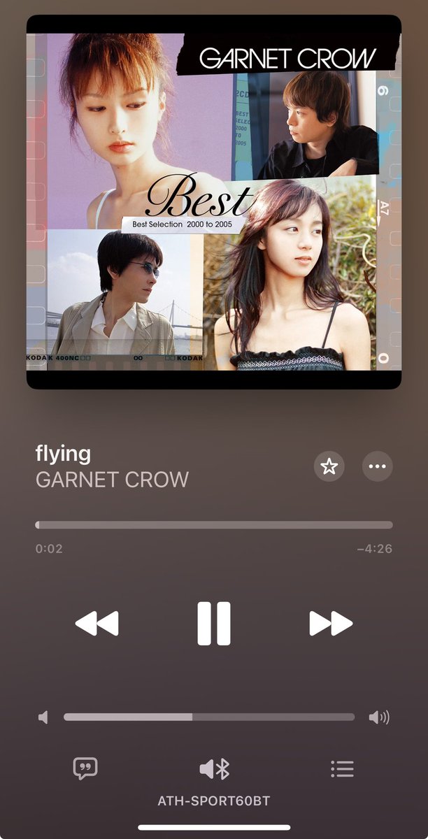 皆さん、おそようございます😅
今週テーマは【ゲーム音楽】です！
今日の1曲目はGARNET CROWさんの【flying】です。
#garnetcrow #flying