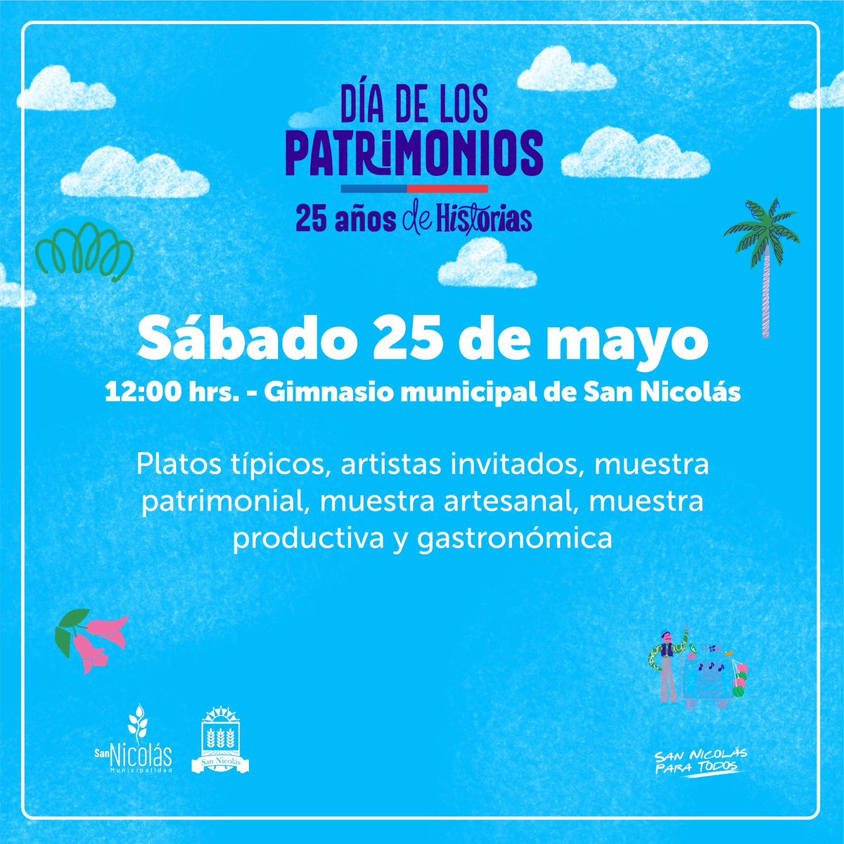 SWastavino's tweet photo. #DiadeLosPatrimonios 25 años de Historias.. San Nicolás Ñuble https://t.co/B9xGXmO0cT