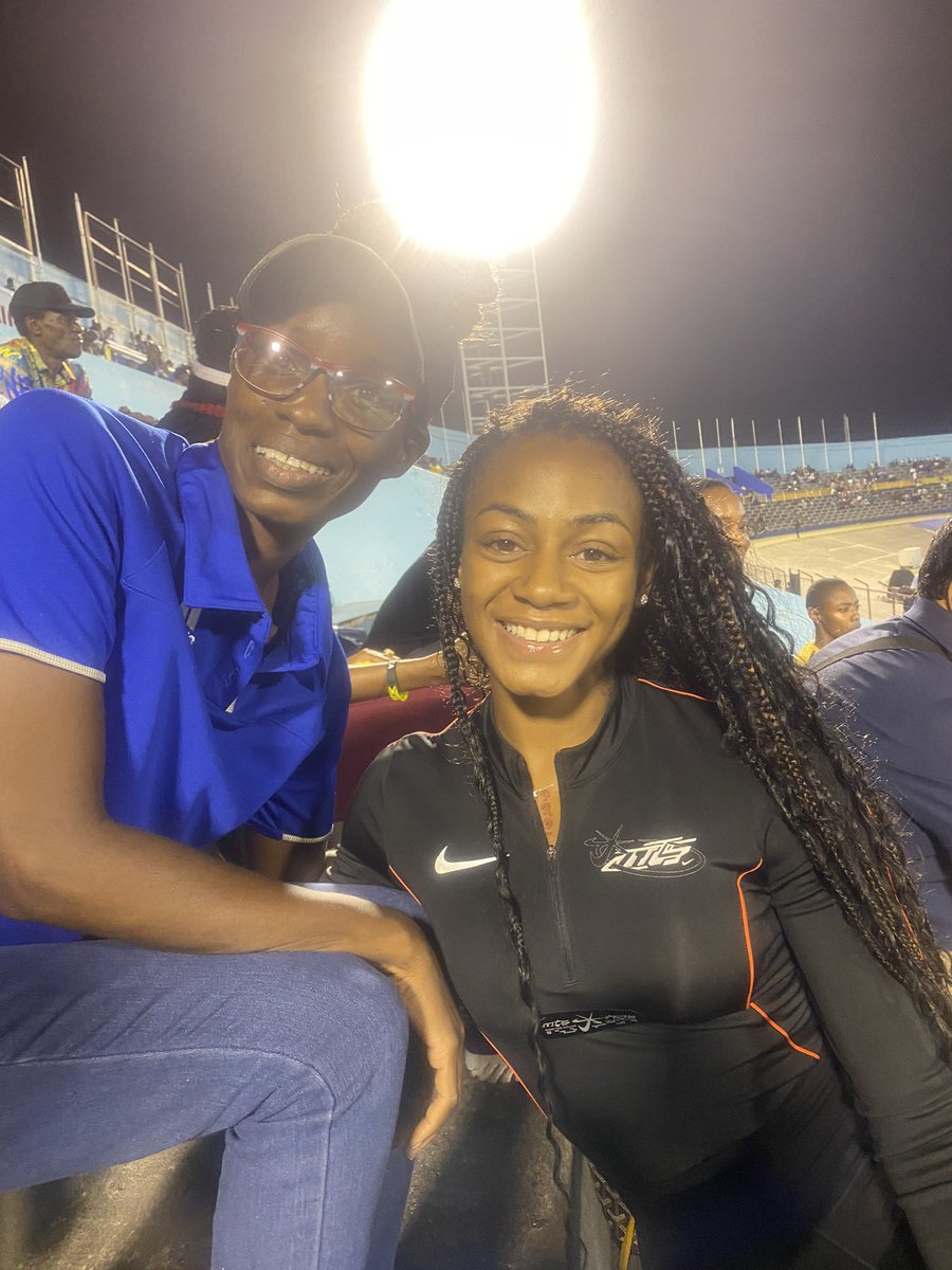 traxxgirl's tweet photo. Look who’s in the stands https://t.co/FHeRkB5BKp