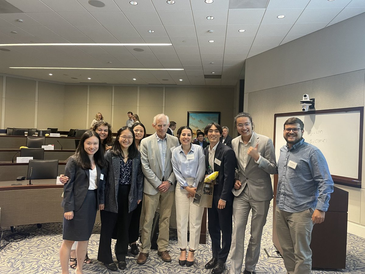After two days at the @AtlantaFed conference in honor of Dr. Christopher Sims,I feel as though I've traveled through time, seeing the past, present, and future of time series macroeconomics! It was a great honor to meet the “beautiful” minds in this field.  
@EmoryEconomics