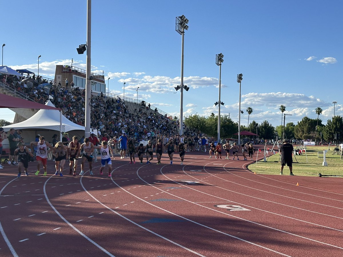 Last stop in @AZPreps365 STATE CHAMPIONSHIP Saturday is the final day of the Open State Track Championship. Will records fall? Exceptional athletes!! Champions will be crowned tonight!