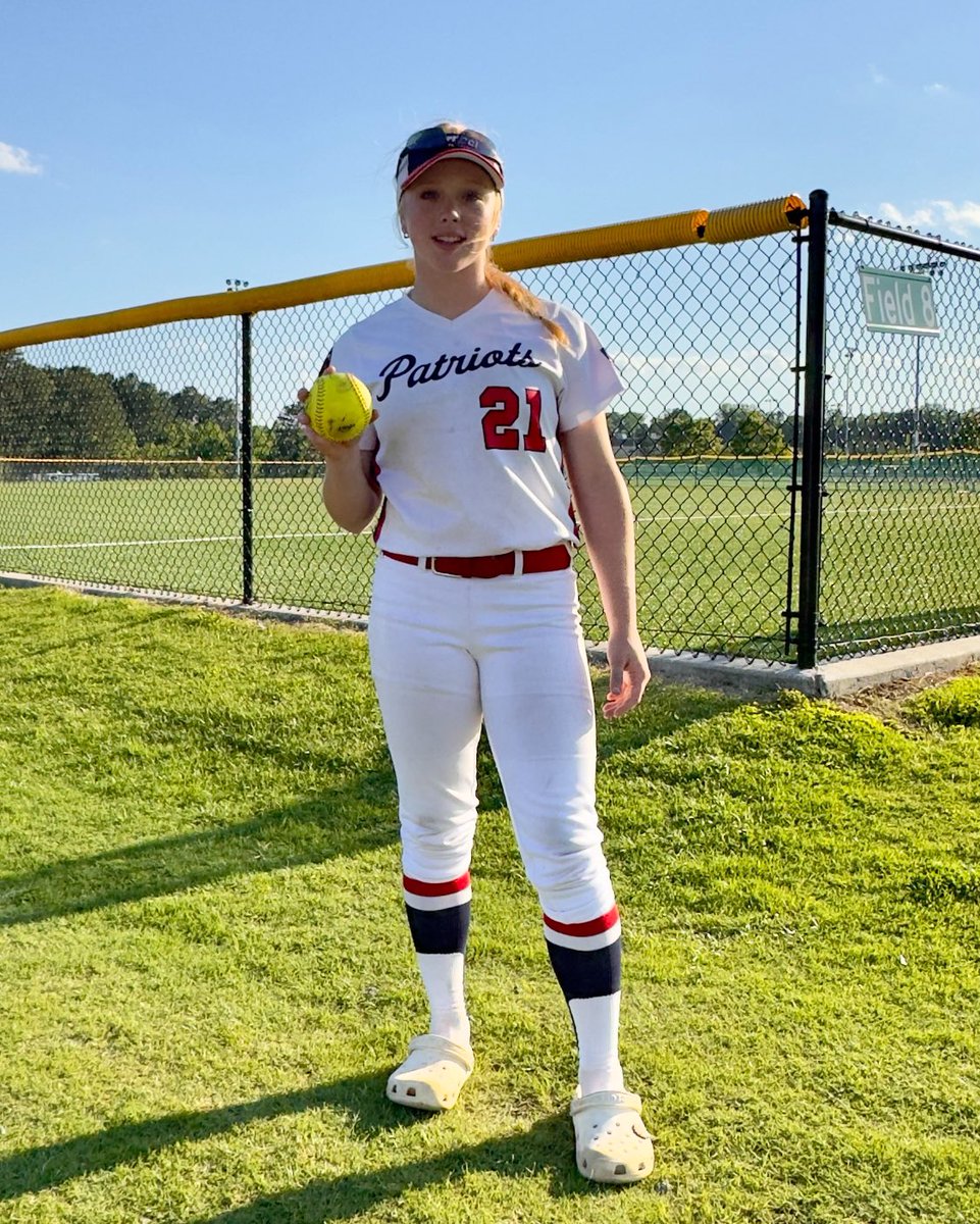 Megan with a bomb💣🥎 today!