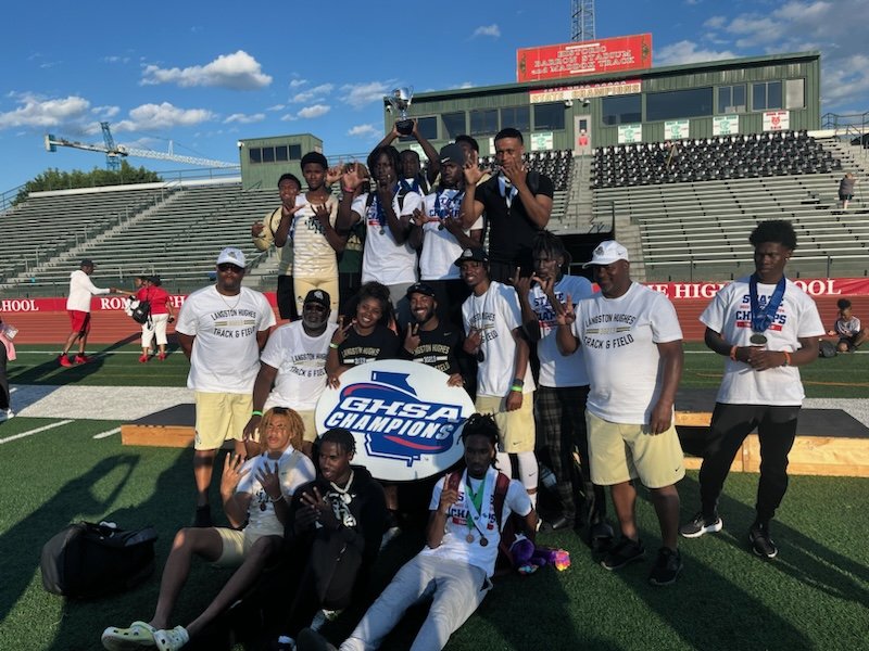 Congratulations to the Langston Hughes Boys and Girls Track &amp; Field teams on their outstanding performances at the GHSA Class 6A State Track &amp; Field Championships. The Boys are back to back State Champions and the Girls finished in 7th place