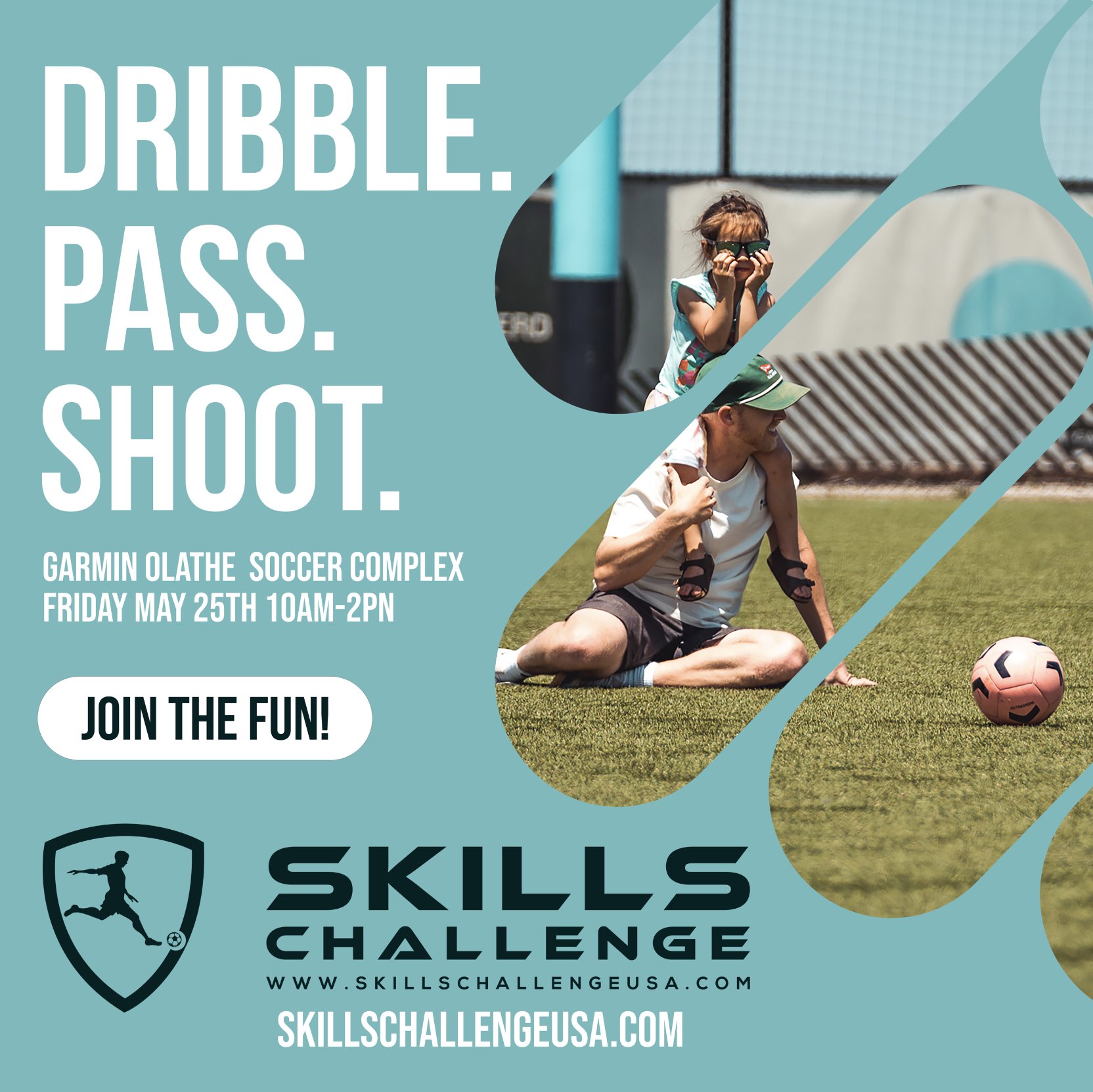 Heartland Soccer on X Game on Get ready to show off your skills at the Skills Challenge on May 25th at Garmin Olathe Soccer Complex May 25th Score 5 off your registration