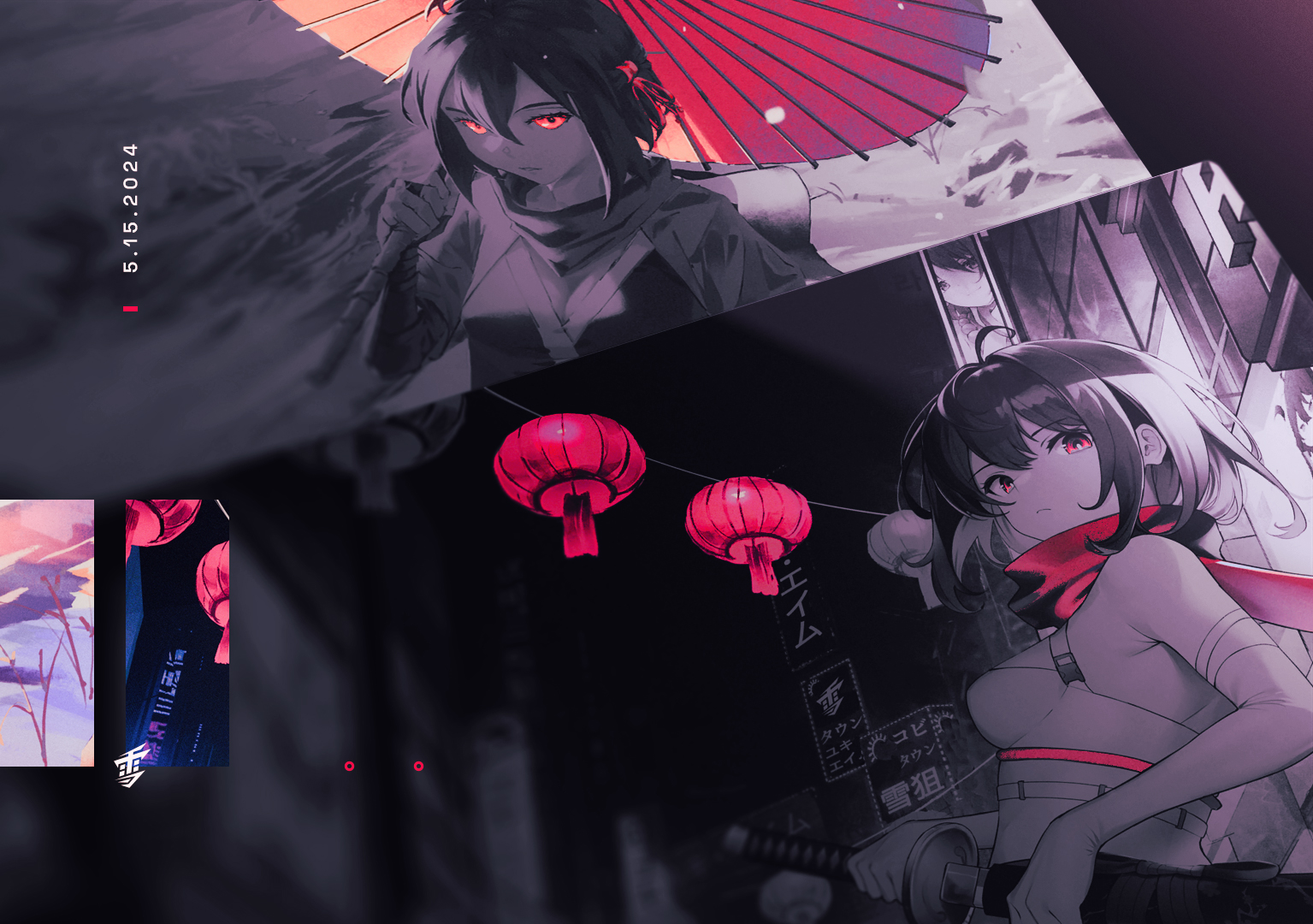 YUKIAIM 2024 KATANA GLASS MOUSEPAD 【公式通販】