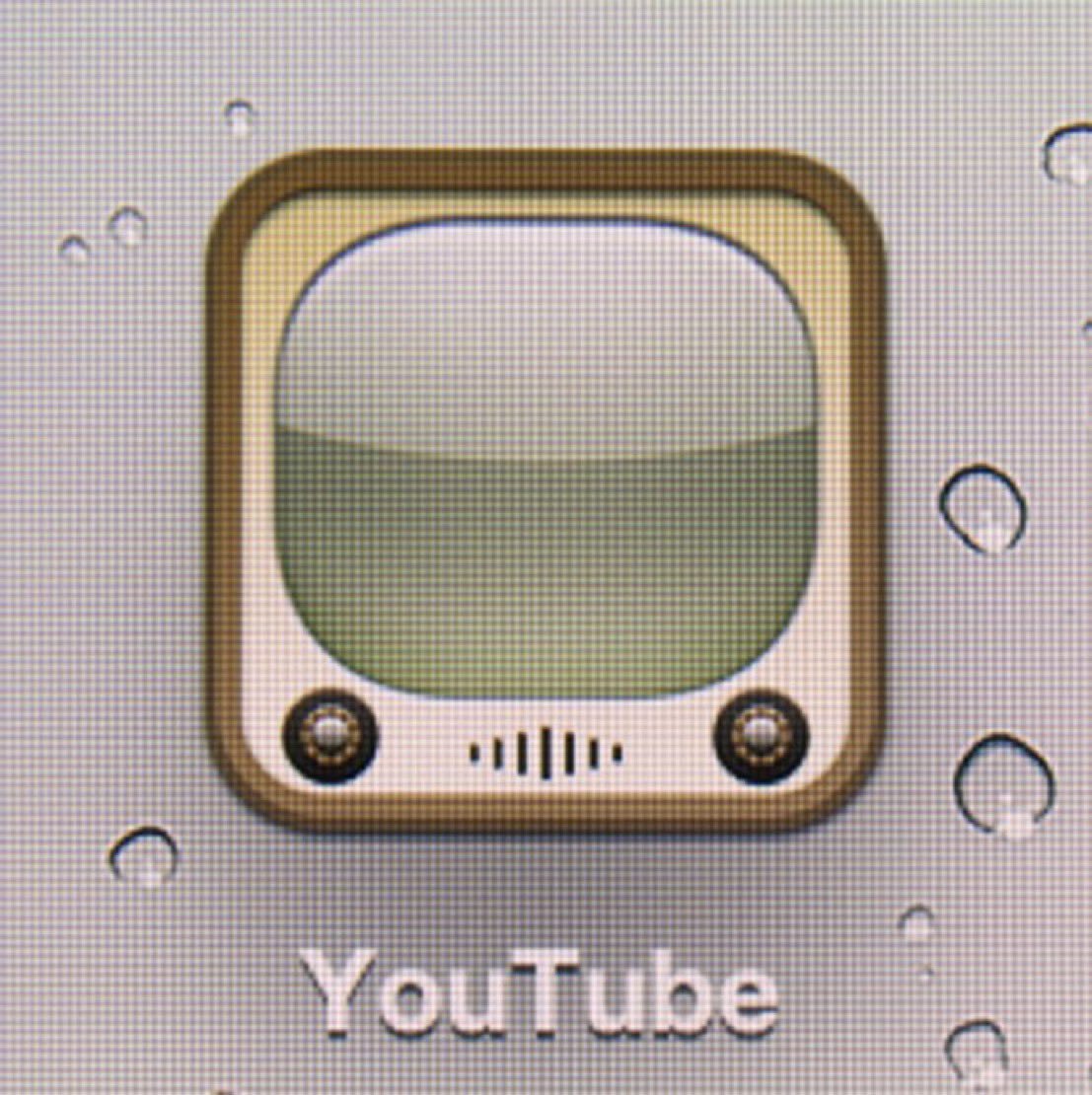 the original YouTube iPhone icon
