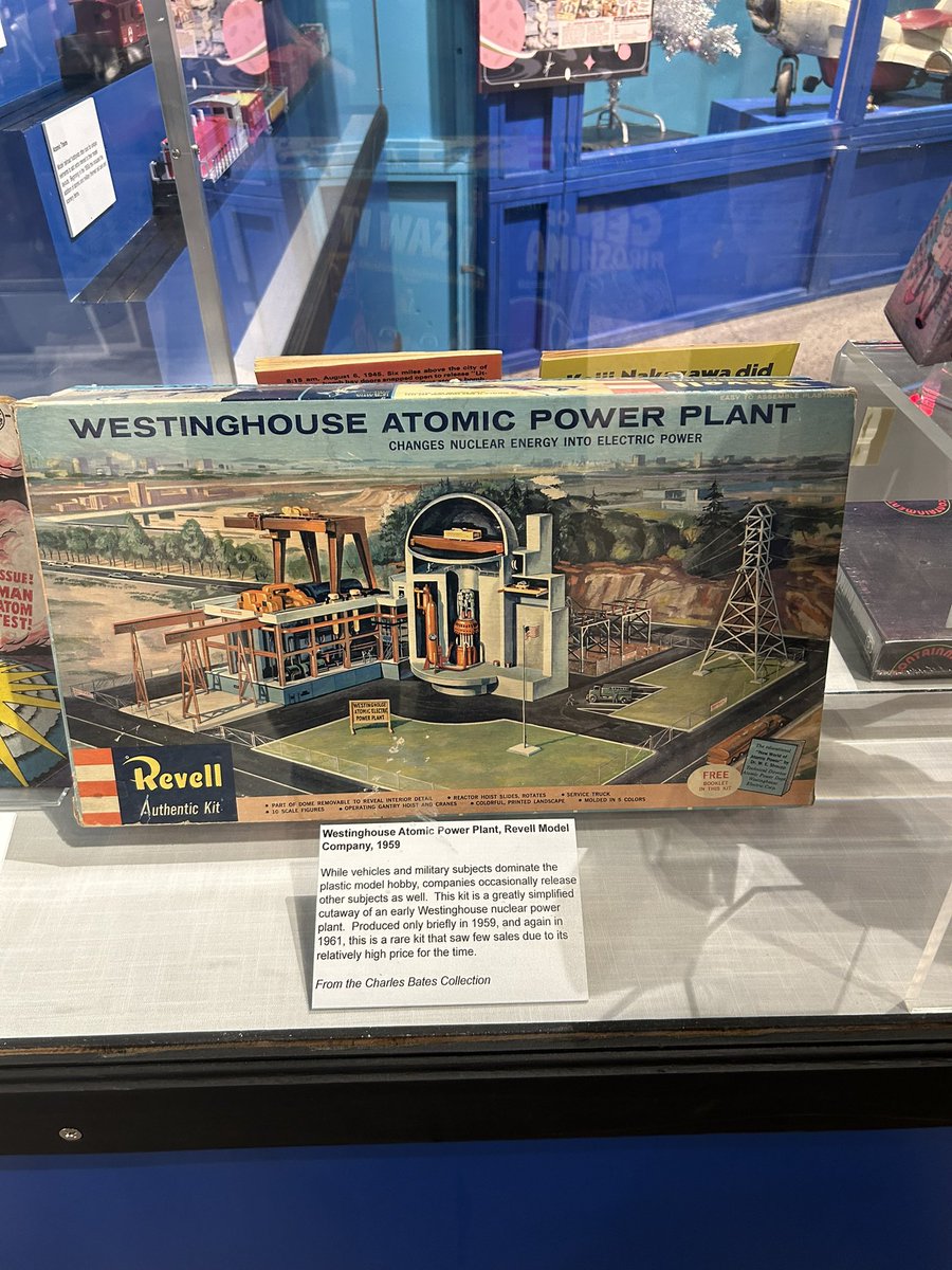 A toy model for a Westinghouse power plant! This was apparently a limited run, but we should have far more. Give me an AP1000 model in stores!