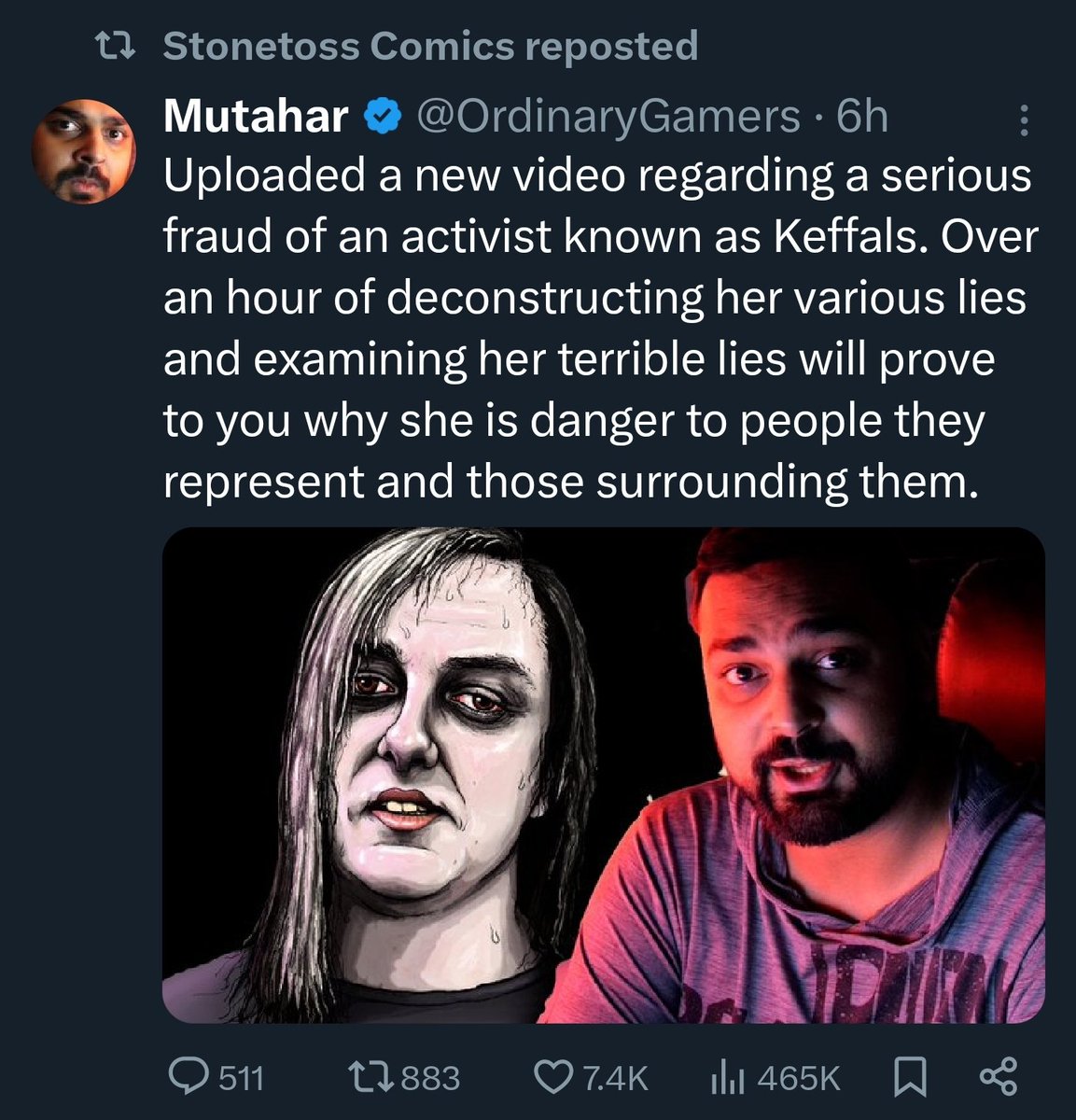 Congrats Muta! 

A literal Nazi retweeted you!!! 

You must be so proud. 👏