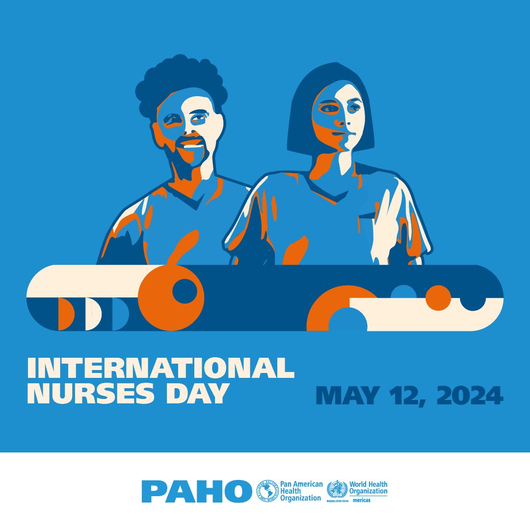 Nurses are critical leaders in health policy making. ✅ Promote their leadership. ✅ Develop their capacities. #NursesDay ➕ paho.org/en/campaigns/i…