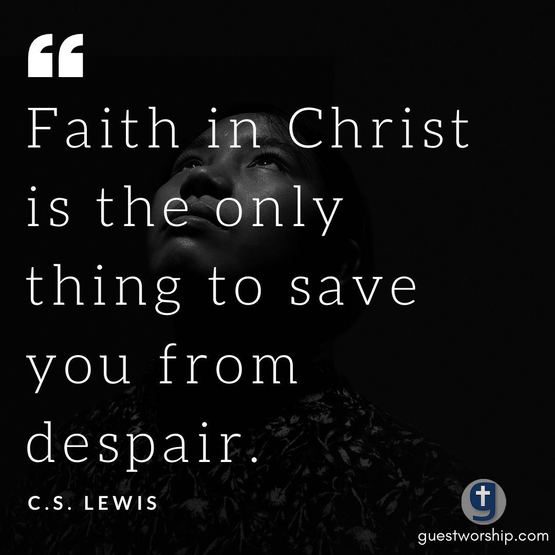 Faith in Christ is the only thing to save you from despair
.
.
.
.
#faithinchrist #cslewis #WorshipScripture #ChurchStaffing #ChurchLeader #ChristianInfluencers #GuestWorship #WorshipLeader #PraiseTheLord #sundaymorning #SundaySetList #Worship #Faith #WorshipCoaching