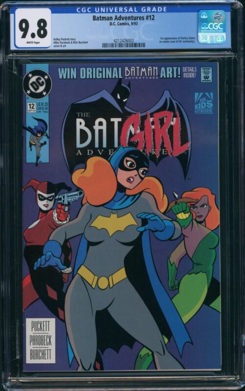 Batman Adventures #12 (DC Comics, 1993) CGC 9.8 White - 1st app. Harley Quinn

Ends Thu 16th May @ 1:30am

ebay.com/itm/Batman-Adv…

#ad #comics #marvelcomic #imagecomics #dccomics