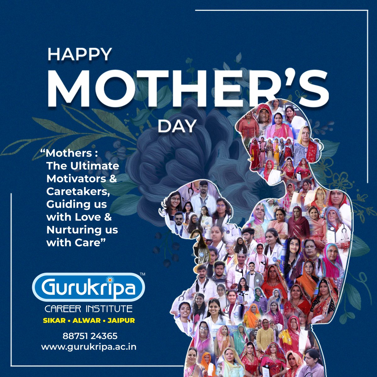 Happy Mother's Day
'Mothers : The Ultimate Motivators and Caretakers, Guiding us with Love and Nurturing us with Care.'
#happymothersday #familybonding #Gurukripa #jee #India #trending #neetinstitute #neetug #gcisikar #jeeinstitute #happymothersday2024