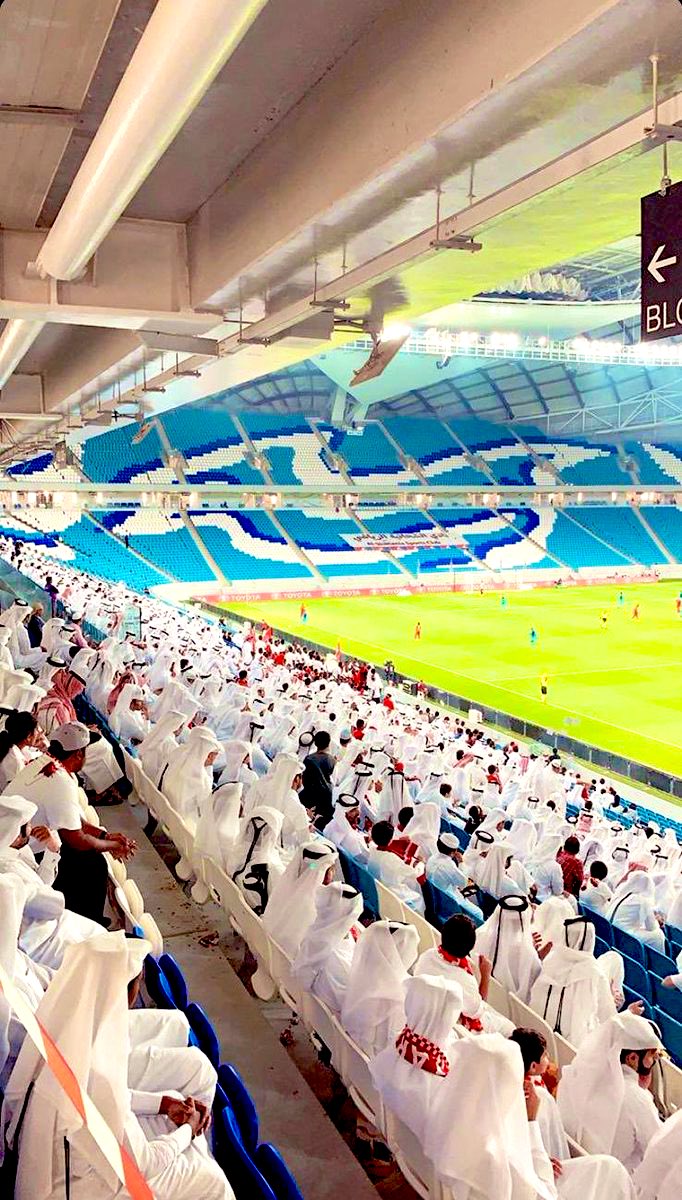 جمهورنا الوفي انتو سند العزيز الوعد الاثنين ملعب الجنوب على ساعة 5:00 🔴⚪️