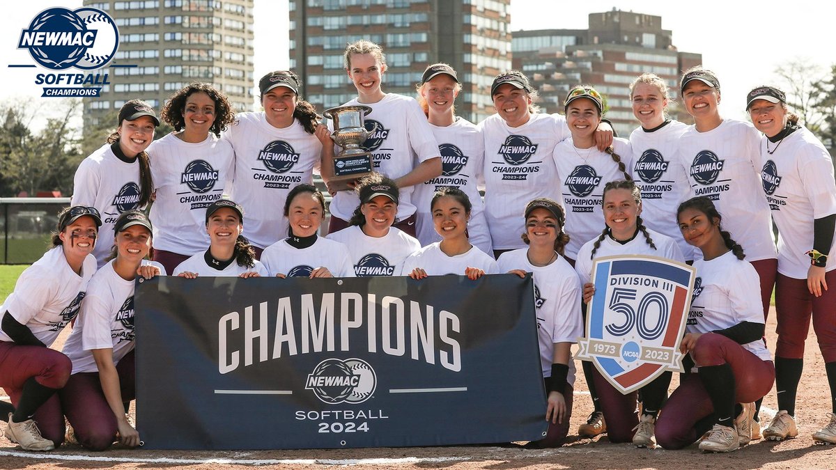 NEWMAC SOFTBALL CHAMPIONSHIP 🥎 MIT won their second straight NEWMAC Championship today, beating Babson 4-0. With the win, the Engineers advance to the NCAA Championship. Recap ➡️ ow.ly/GMmB50RCuCC #GoNEWMAC // #WhyD3