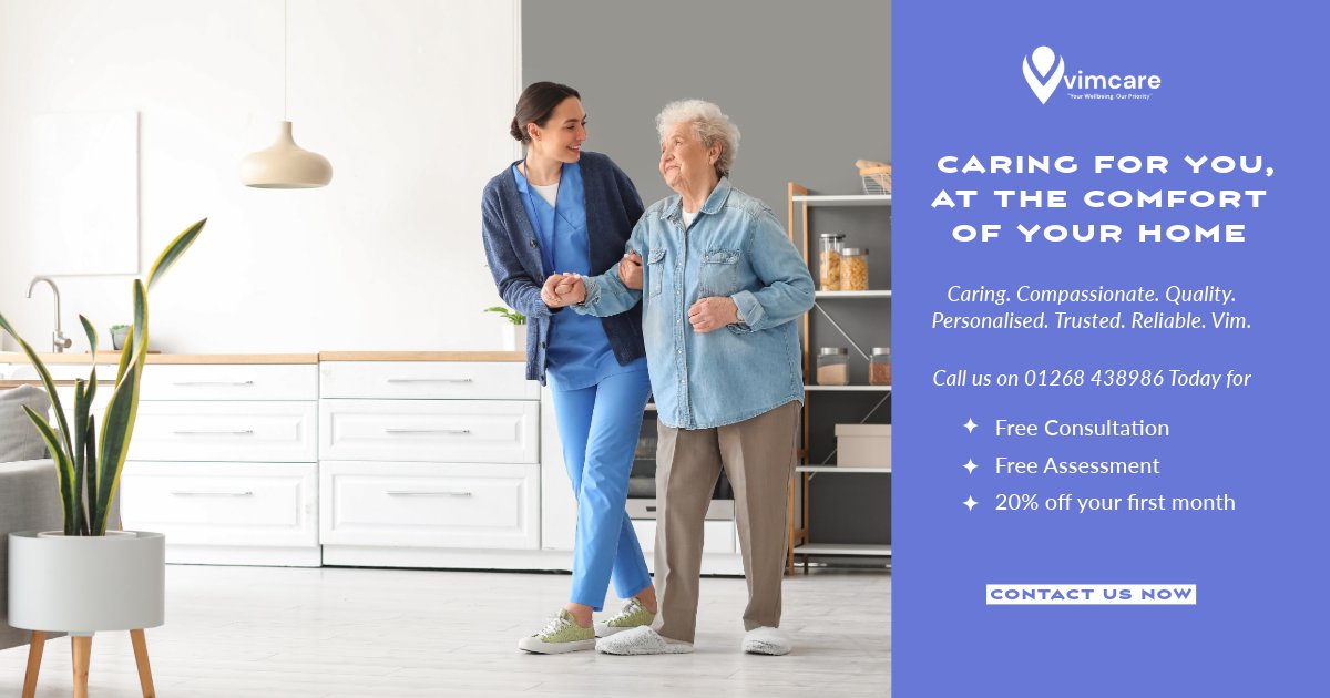 VimcareLimited's tweet photo. "Transforming lives with compassionate home care solutions. Discover the difference with VimCare today!
💙 #HomeCare #CompassionInAction" https://t.co/jLbuDv10T8