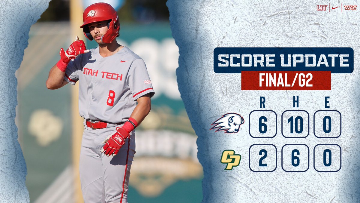 FINAL FROM THE CENTRAL COAST!
#UtahTechBlazers | #WACbsb