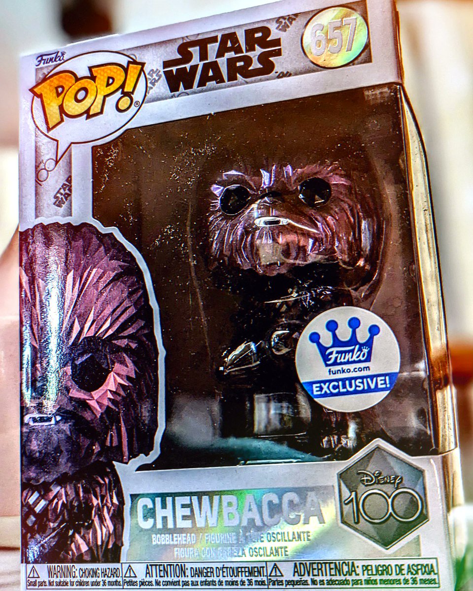 #StarWars #Funko Exclusive #Disney100 #facet #C3P0 #Chewbacca