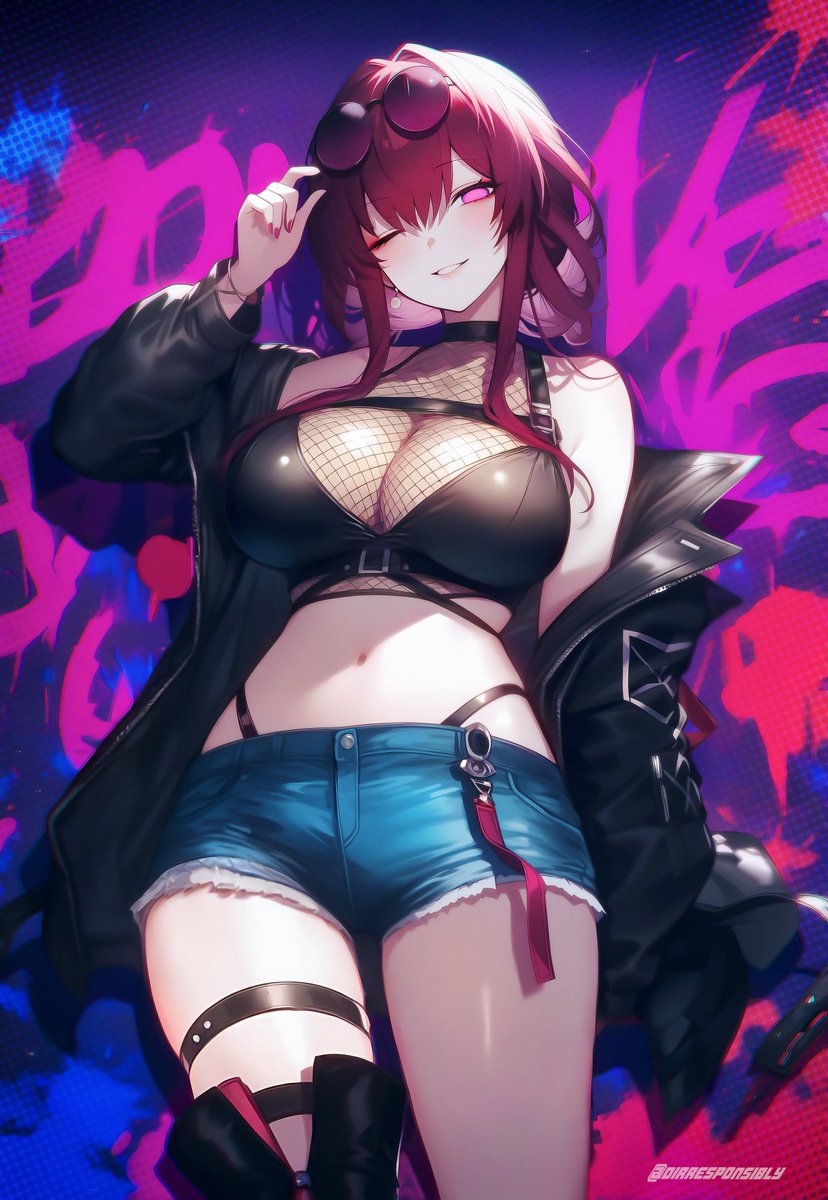 DIrresponsibly's tweet image. Kafka - Streetwear ❤️
#スターレイル #HonkaiStarRail