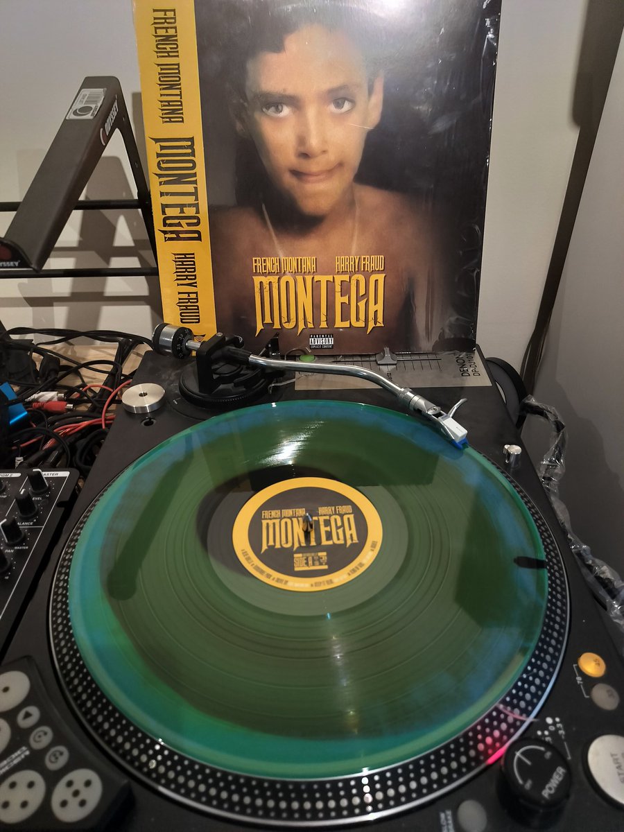 French Montana & Harry Fraud - Montega #430 of 500 limited edition with color in color vinyl. #nowplaying #nowspinning #vinylcollection #vinylcollectionpost #vinylcommunity #vinylgram #vinylrecords #vinyloftheday #vinyl #records #album #albumcover #albumoftheday #hiphop #rap